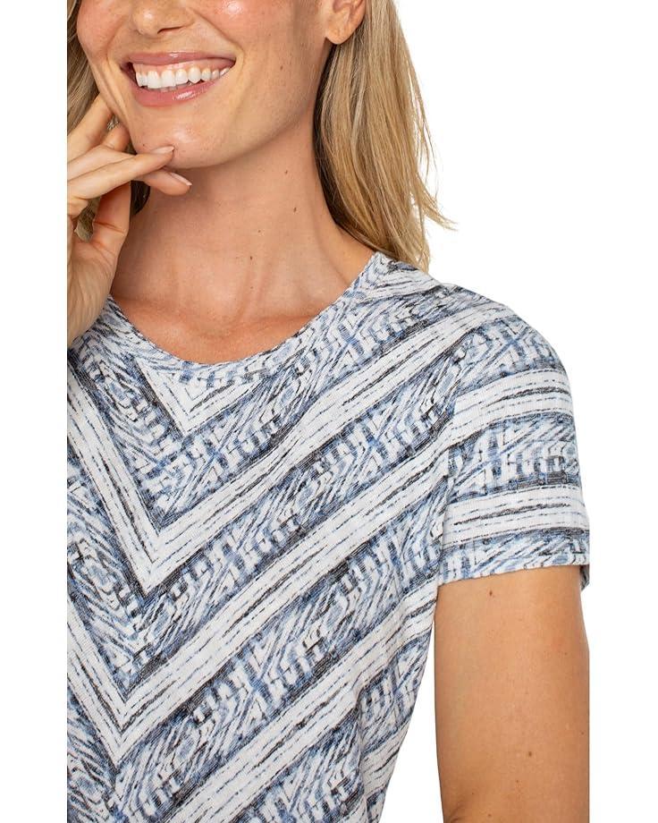 Flutter Sleeve Woven Top With Front Tie Detail Product Image