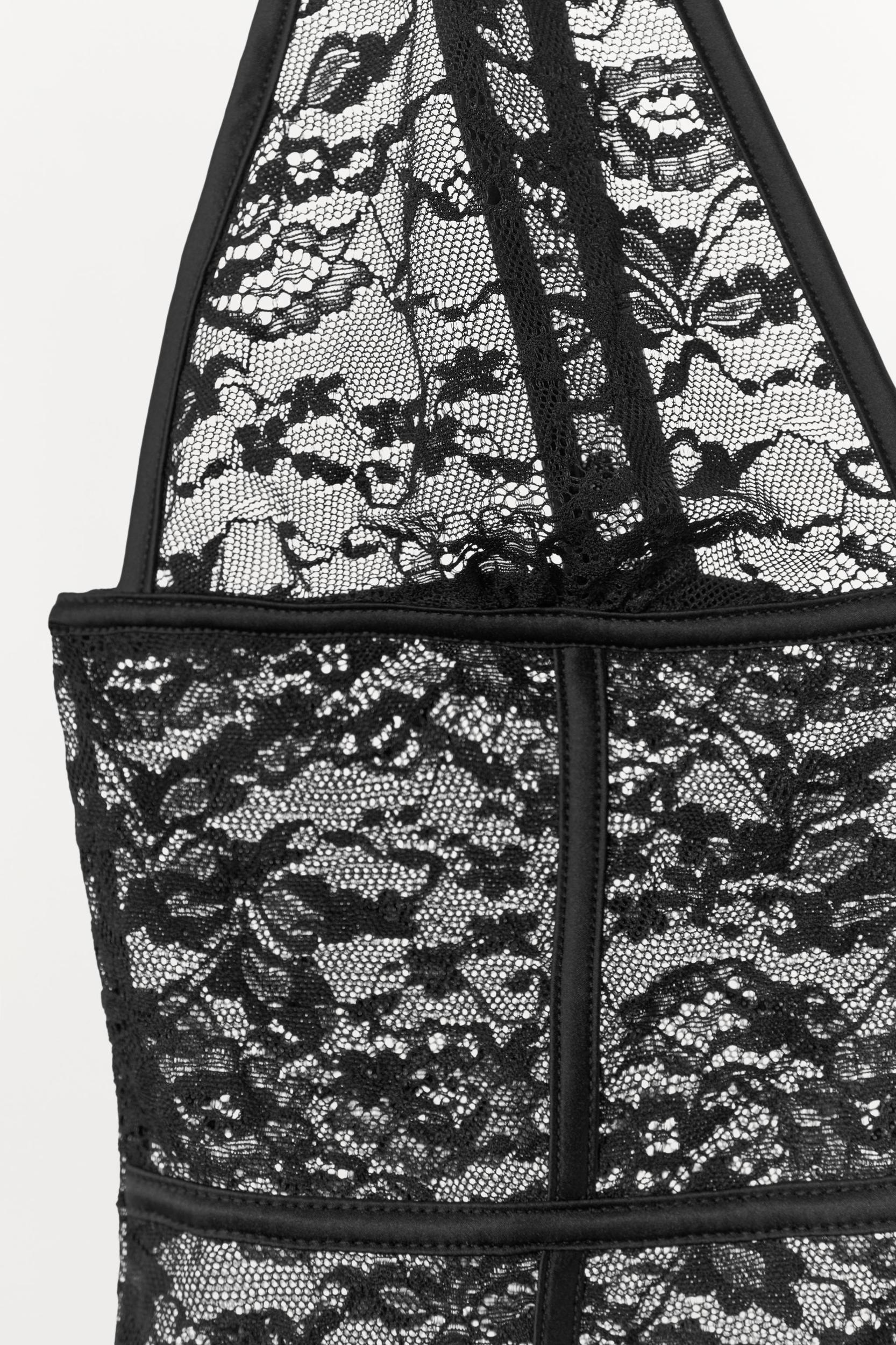 COMBINATION LACE BODYSUIT Product Image