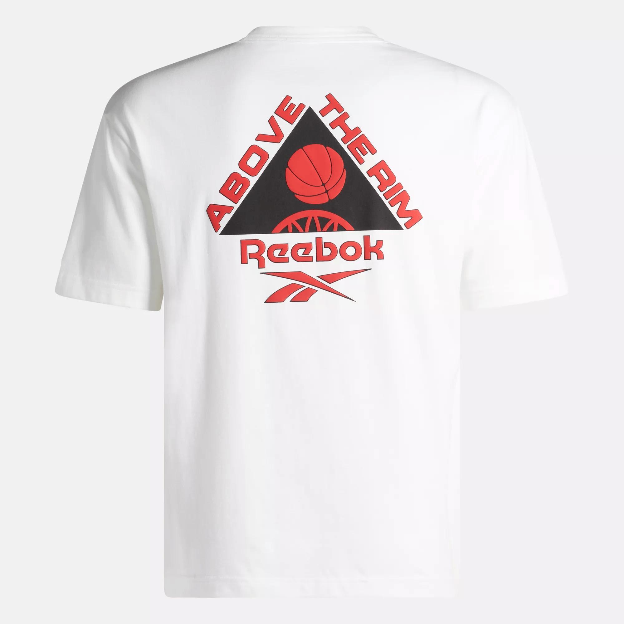 Men's Above the Rim Basketball T-Shirt Male Product Image