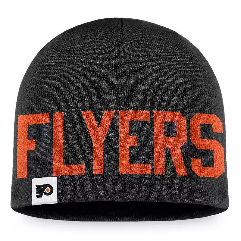 Mens Fanatics Black Philadelphia Flyers 2024 NHL Stadium Series Knit Hat Product Image