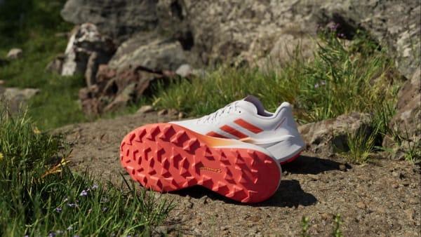 adidas Terrex Agravic 3 Trail Running Shoes Cloud White 10 Womens Product Image