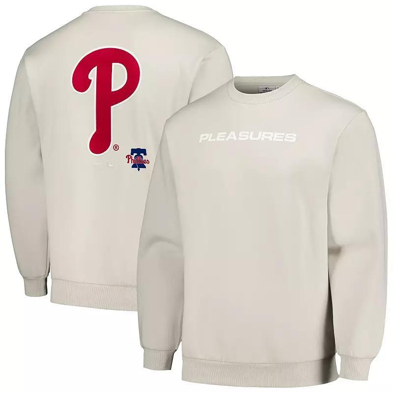 Men's Gray Philadelphia Phillies Ballpark Pullover Sweatshirt, Size: Large, Grey Product Image
