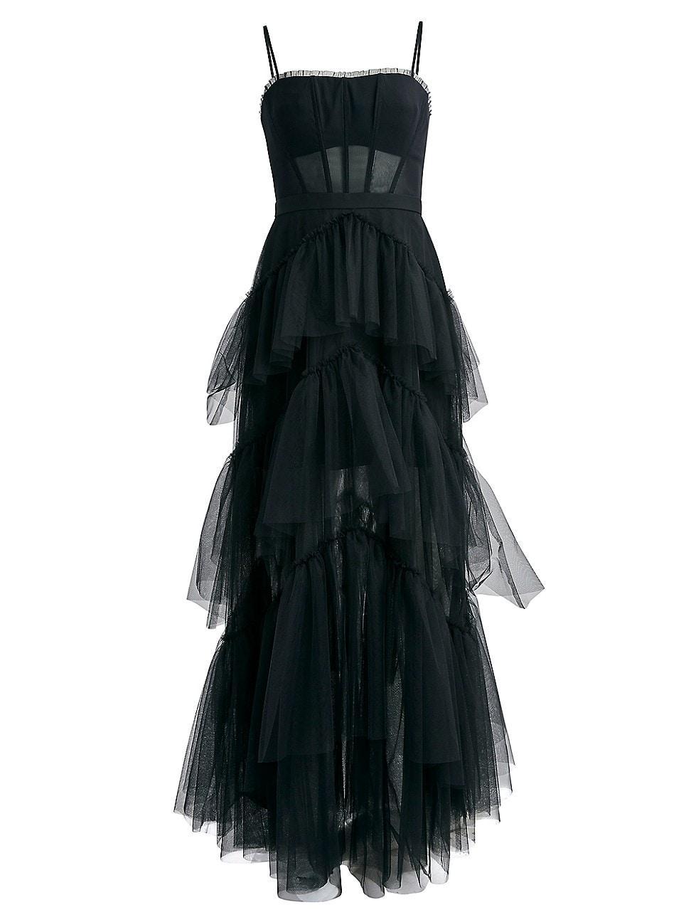 Bcbgmaxazria Tulle Corset Essential Gown Product Image