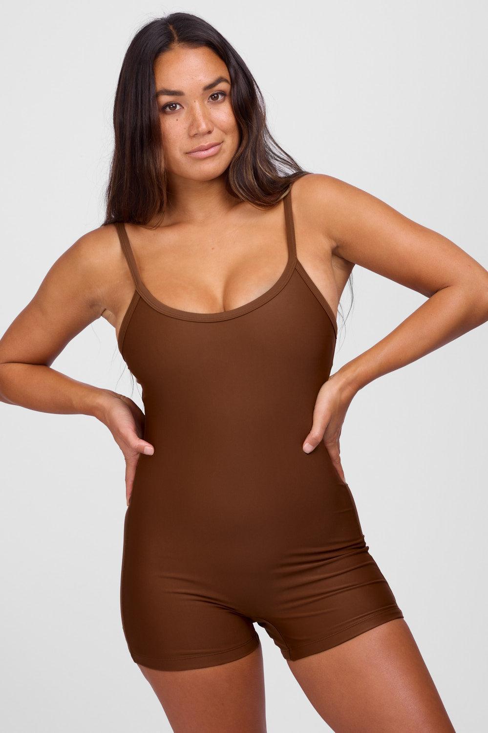 Rebecca Romper One Piece Swimsuit Product Image