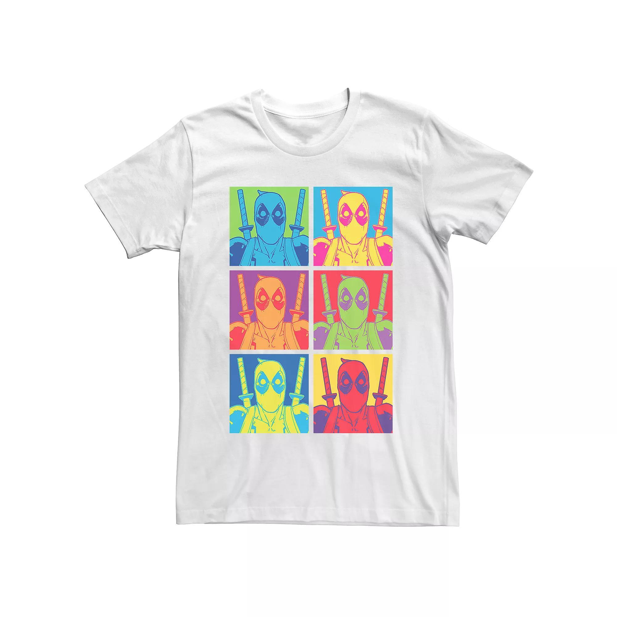 Mens Deadpool Pop Art Tee Product Image