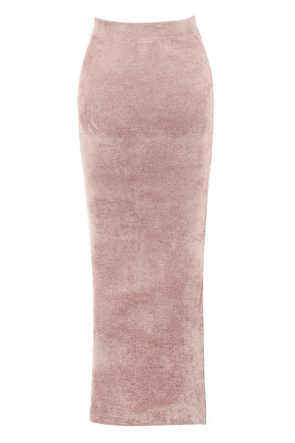 Rene Rose Chenille Maxi Skirt Product Image