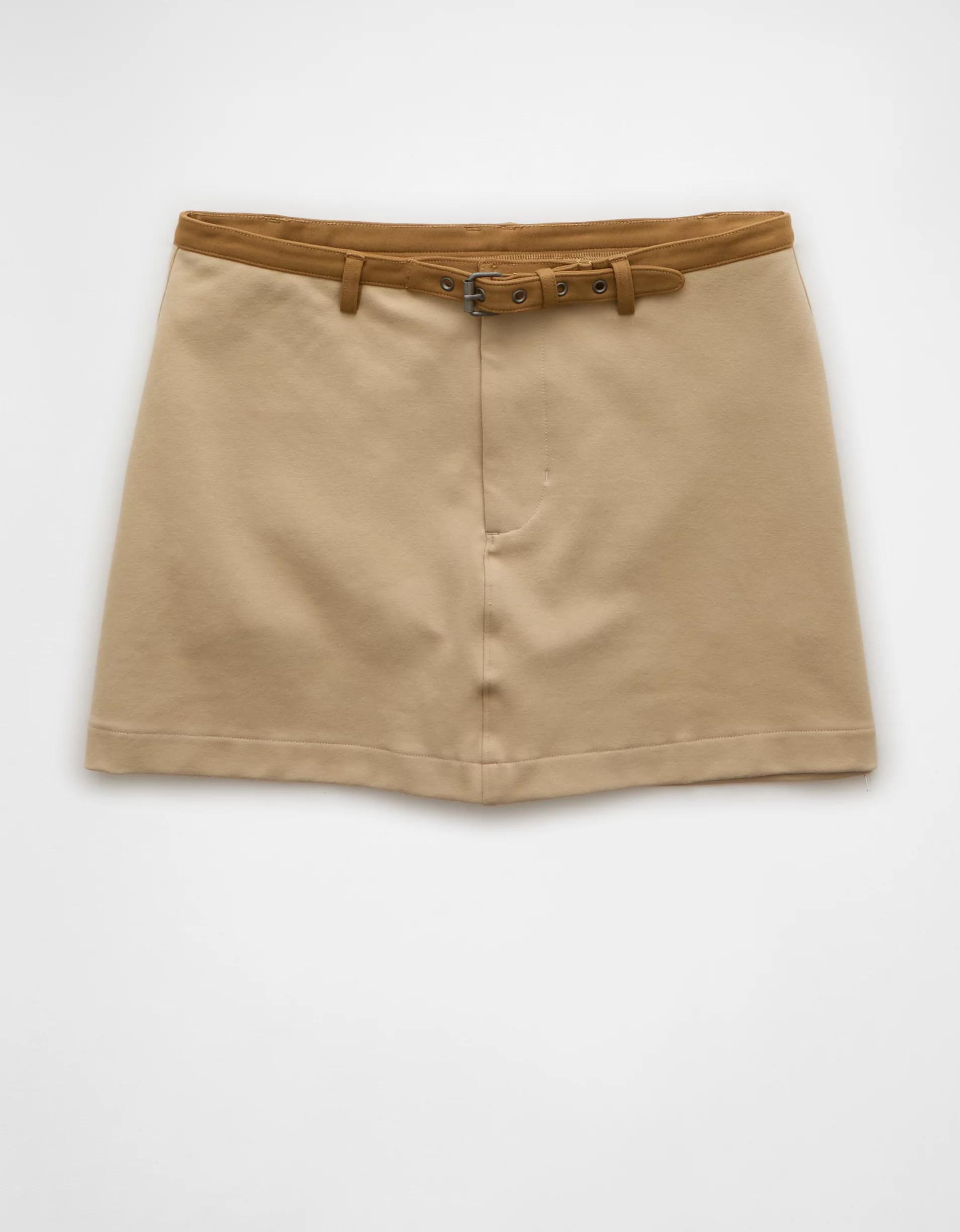 AE Stretch High-Waisted A-Line Mini Skort Product Image