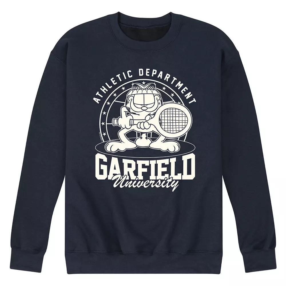 Mens Garfield Tennis Fleece Sweatshirt Product Image