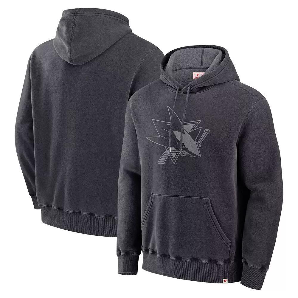 Men's Fanatics Black Vancouver Canucks Pullover Hoodie, Size: Large, Cnk Black Product Image