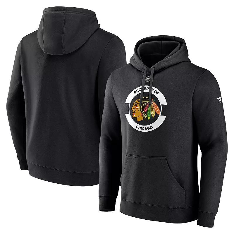 Men's Fanatics  Heather Charcoal Vegas Golden Knights Authentic Pro Core Secondary Fleece Pullover Hoodie, Size: Large, Lvk Charco Product Image