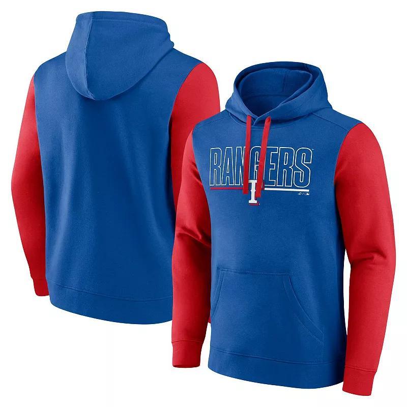 Men's Fanatics Navy Boston Red Sox Outline Fleece Pullover Hoodie, Size: XL, Blue Product Image