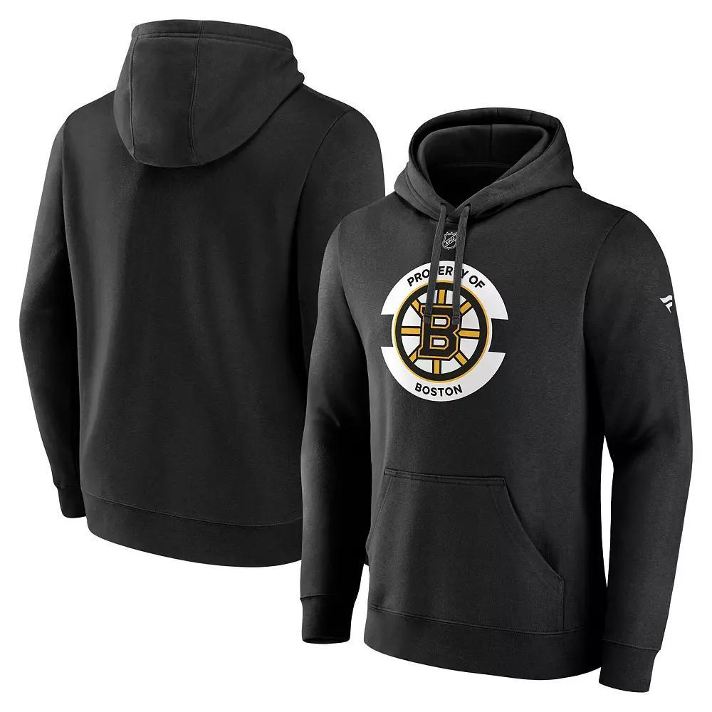 Men's Fanatics  Heather Charcoal Vegas Golden Knights Authentic Pro Core Secondary Fleece Pullover Hoodie, Size: Large, Lvk Charco Product Image