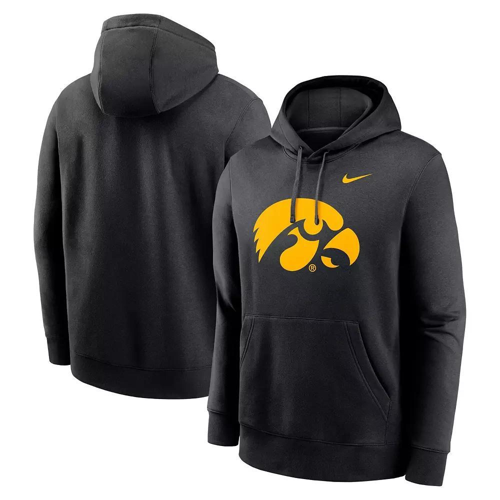 Men's Nike Anthracite Tennessee Volunteers Primetime Evergreen Club Fleece Pullover Hoodie, Size: Large, Grey Product Image