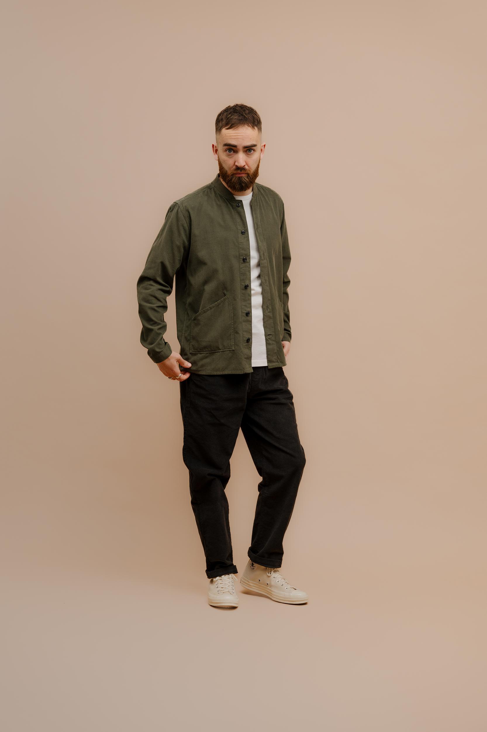 Archive Cord Baseball Overshirt Product Image
