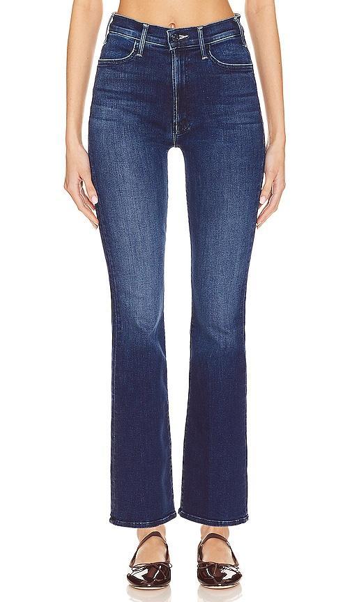 Mother The Hustler High Rise Ankle Flare Jeans in Heirloom Product Image
