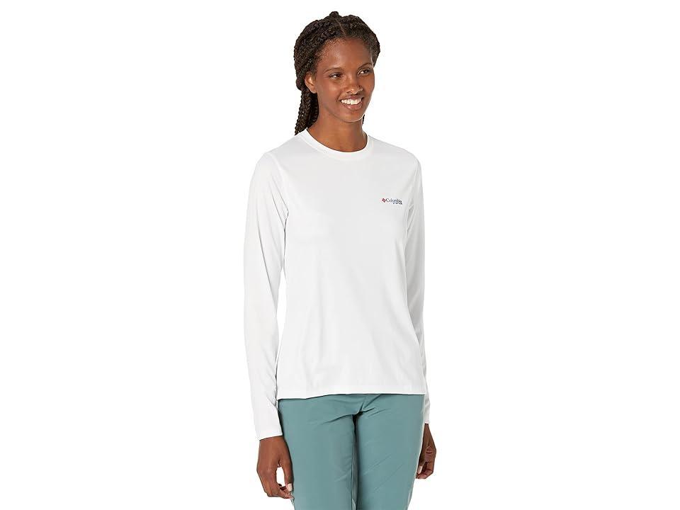 Columbia Womens Bahama Graphic Print Crew Neck Long Sleeve Shirt Product Image