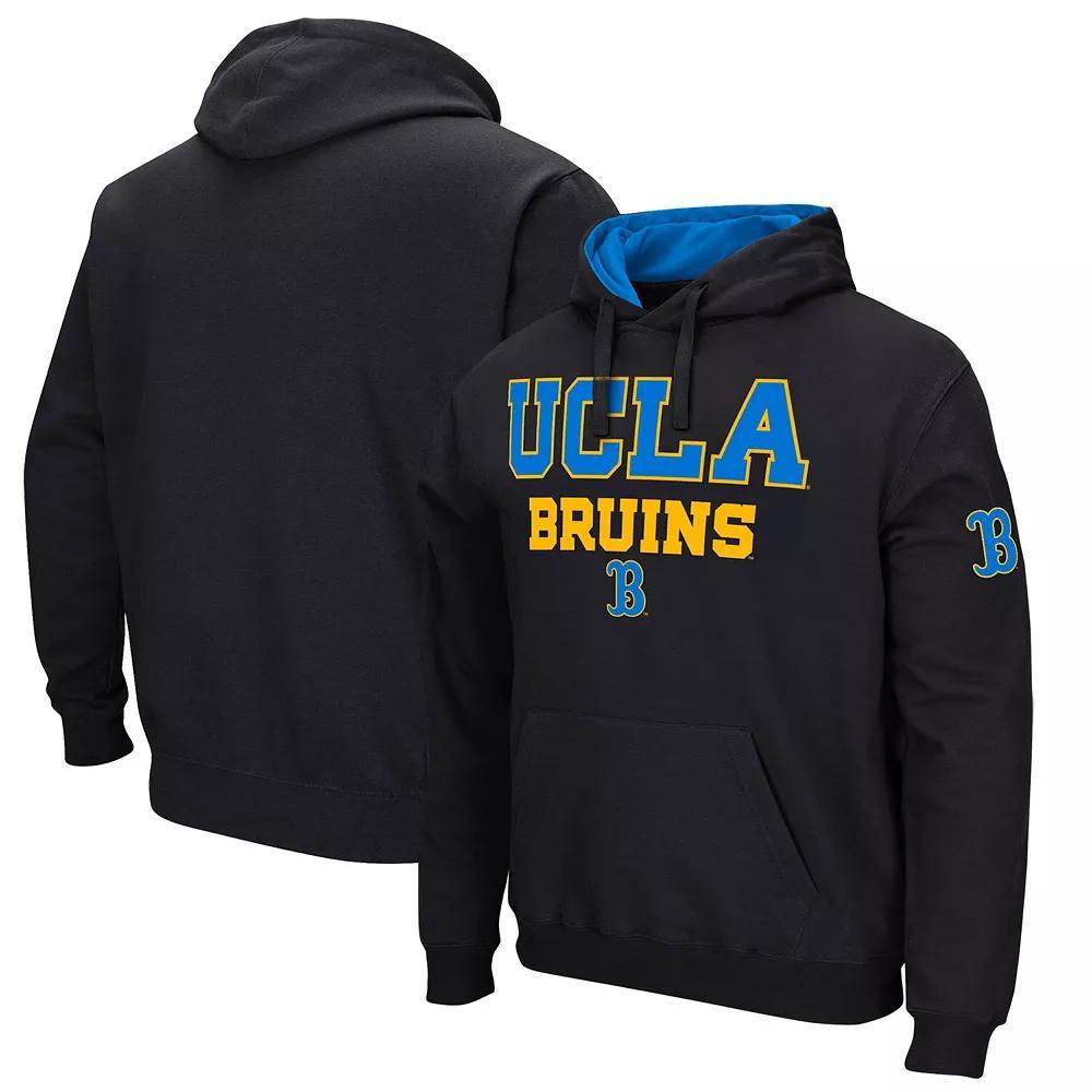 Men's Colosseum Black UCLA Bruins Sunrise Pullover Hoodie, Size: XL Product Image