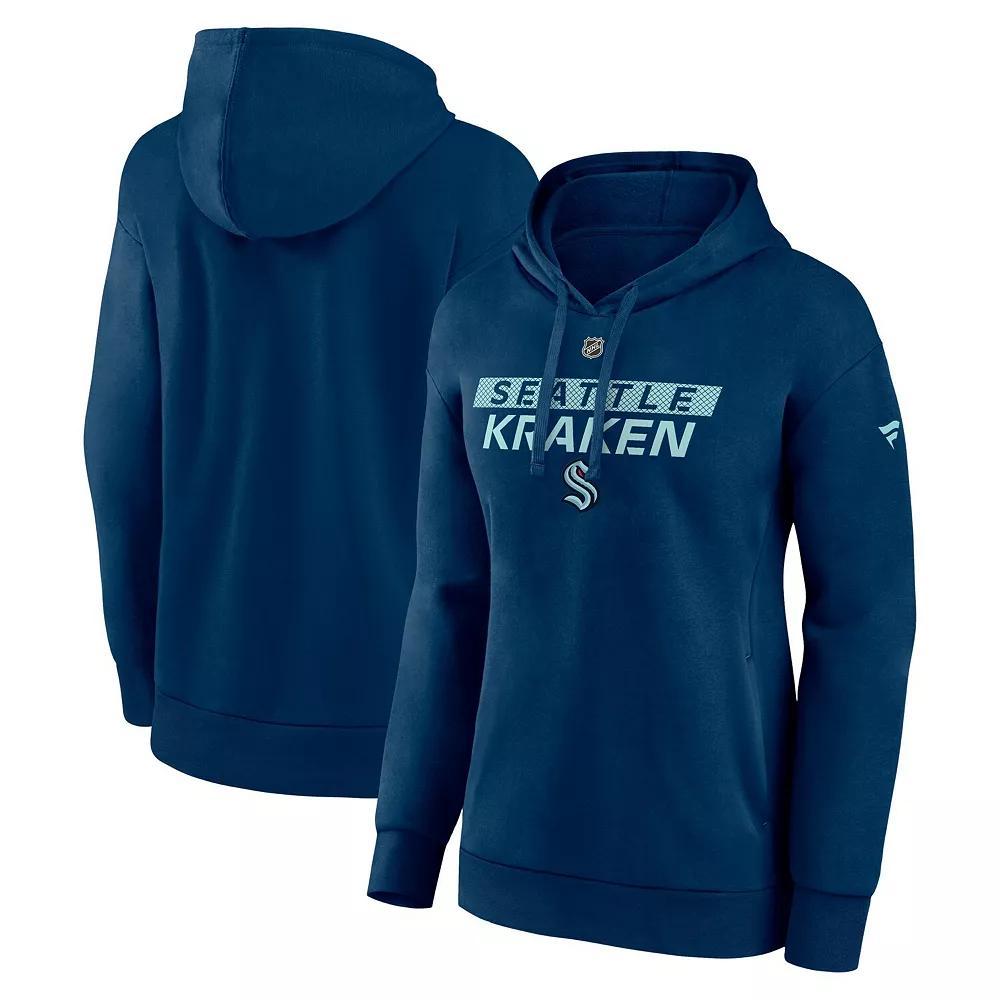 Women's Fanatics  Royal New York Islanders Authentic Pro Core Primary Fleece Pullover Hoodie, Size: XL, Isl Blue Product Image