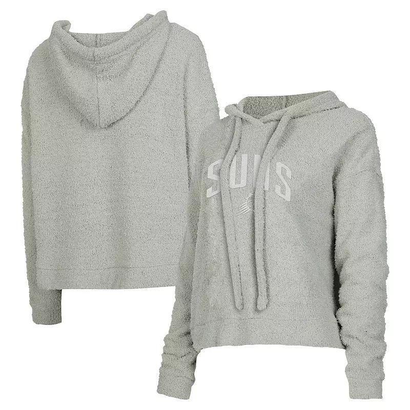 Women's Concepts Sport  Gray New York Knicks Ventura Comfy Pullover Hoodie, Size: Small, Grey Product Image