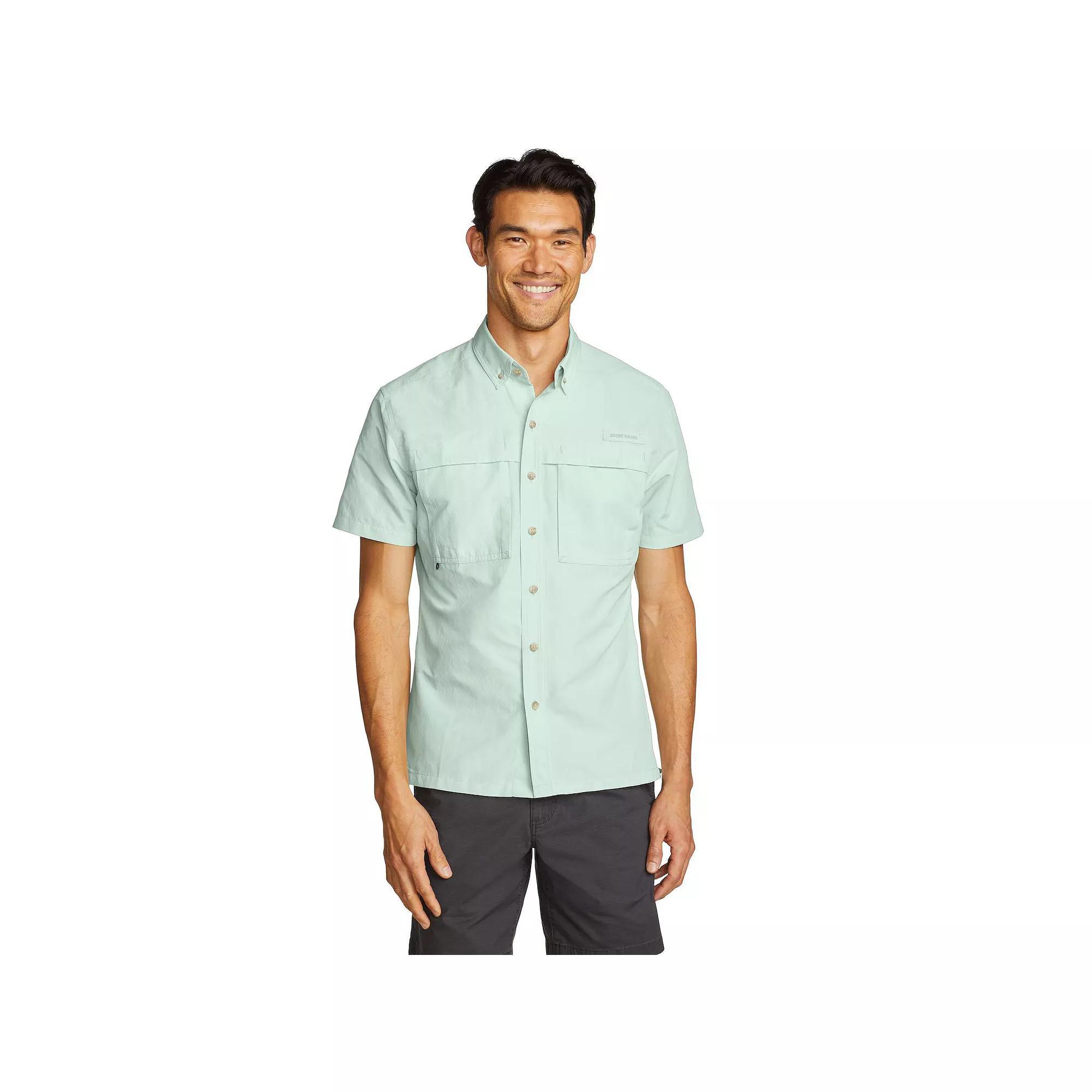 Mens Eddie Bauer Short Sleeve Rainier Ripstop Shirt Product Image
