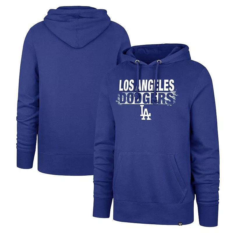 Mens 47 Royal Los Angeles Dodgers Base Slide Headline Pullover Hoodie Product Image