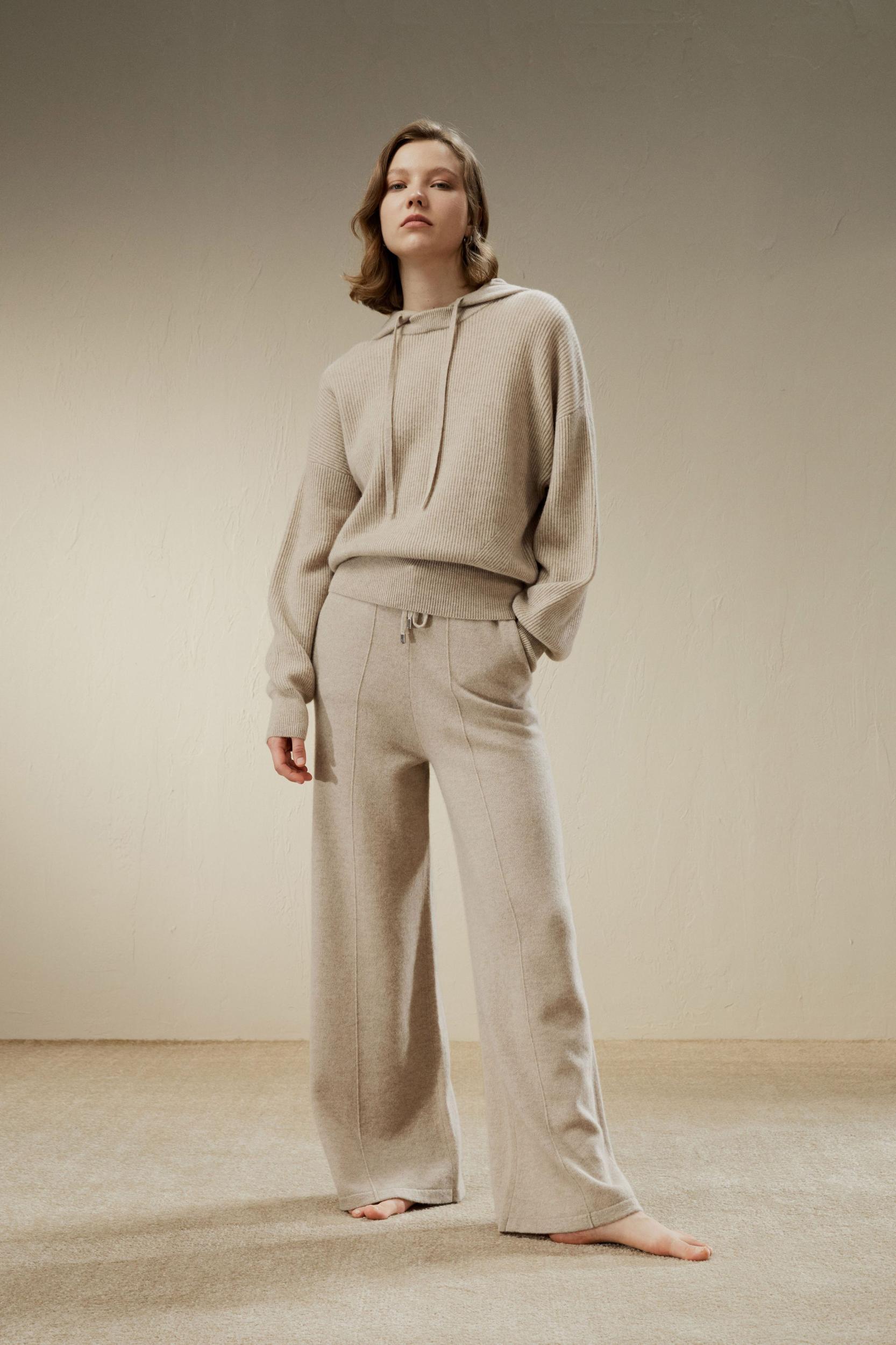 Fluid Cashmere Sweatpants Product Image