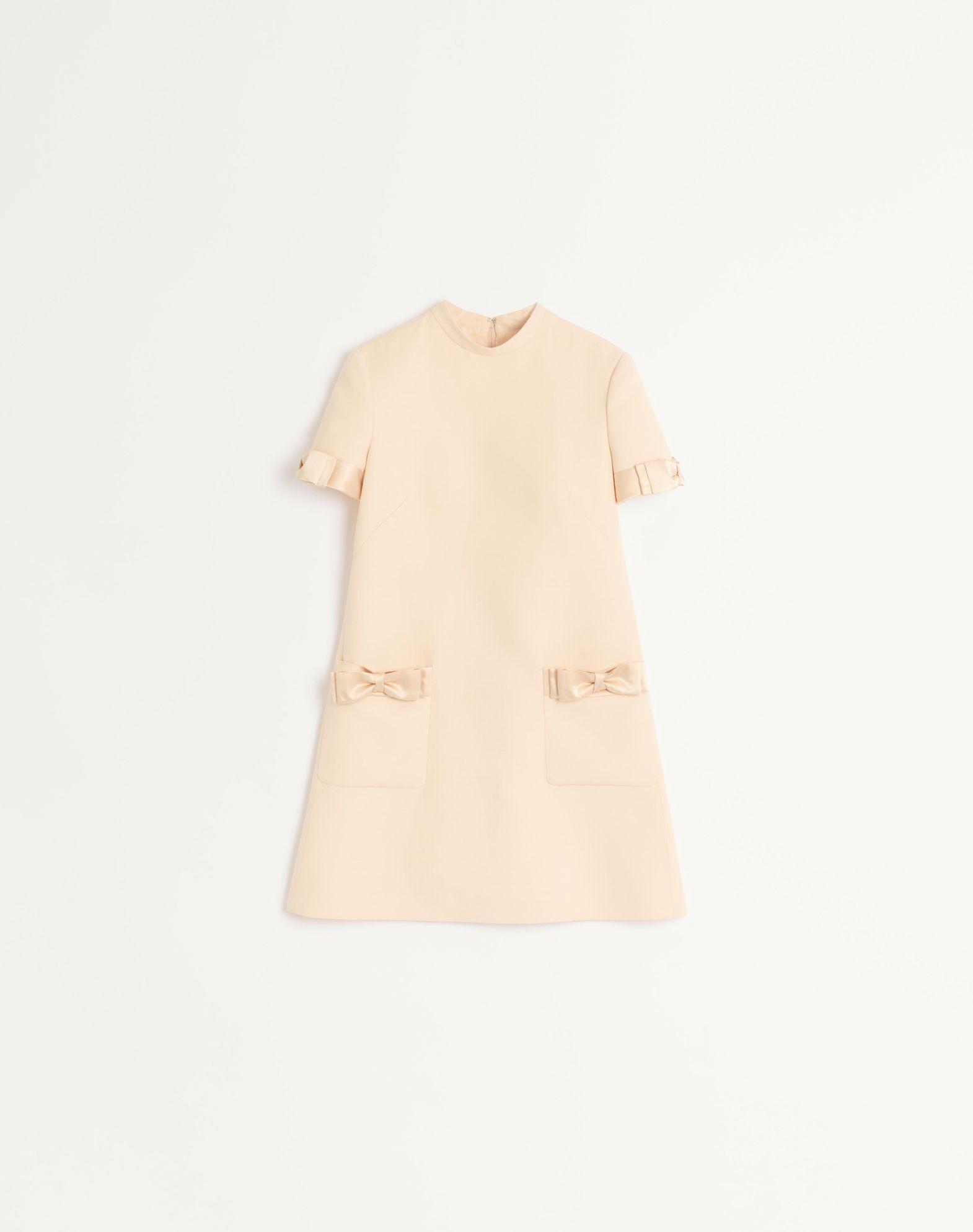CREPE COUTURE SHORT DRESS  Product Image