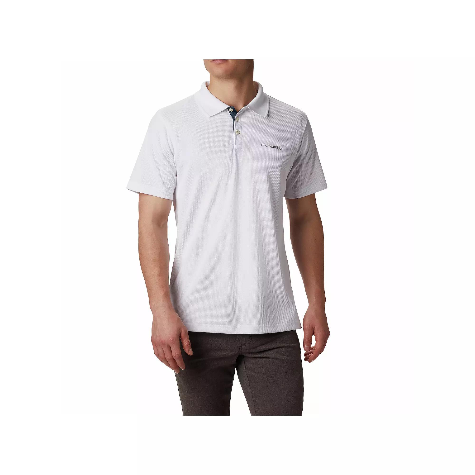 Big & Tall Columbia Utilizer Regular-Fit Polo, Men's, Size: 4XB, White Product Image