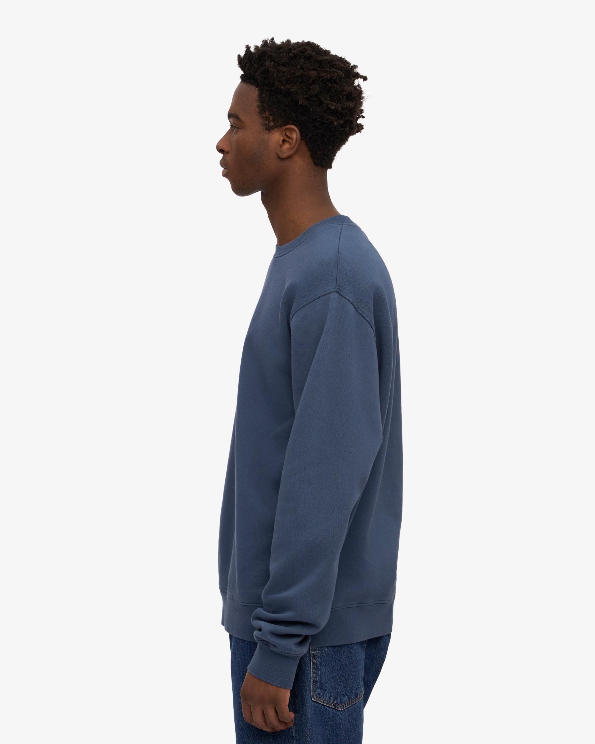 Classic Organic Crew - Navy Blue Product Image