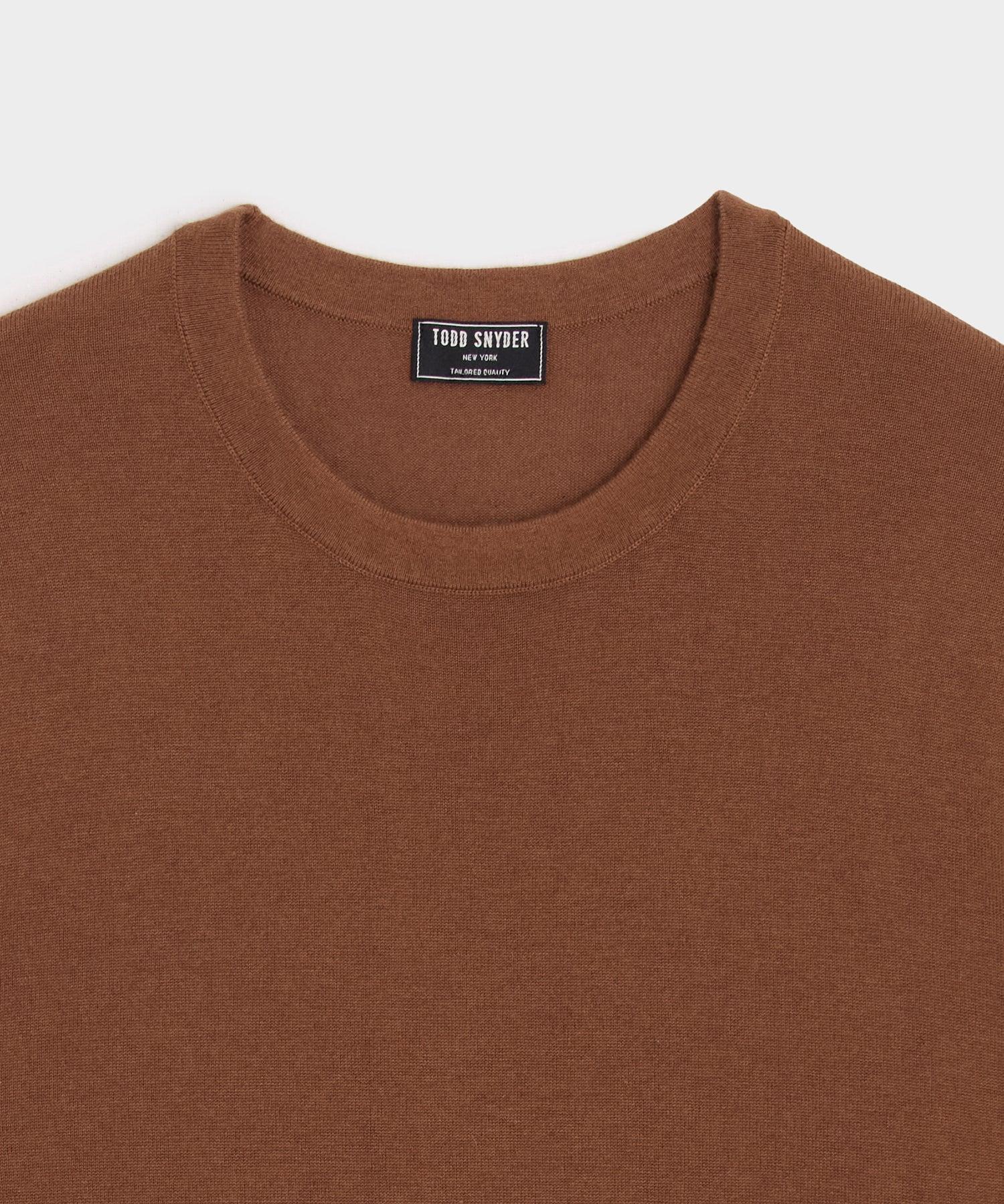 Silk-Cashmere Crewneck Sweater Product Image
