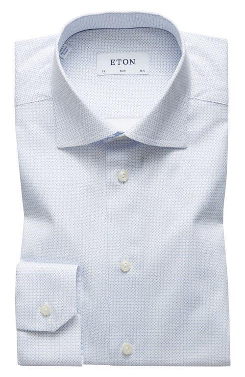 Eton Slim Fit Micro Print Shirt Product Image