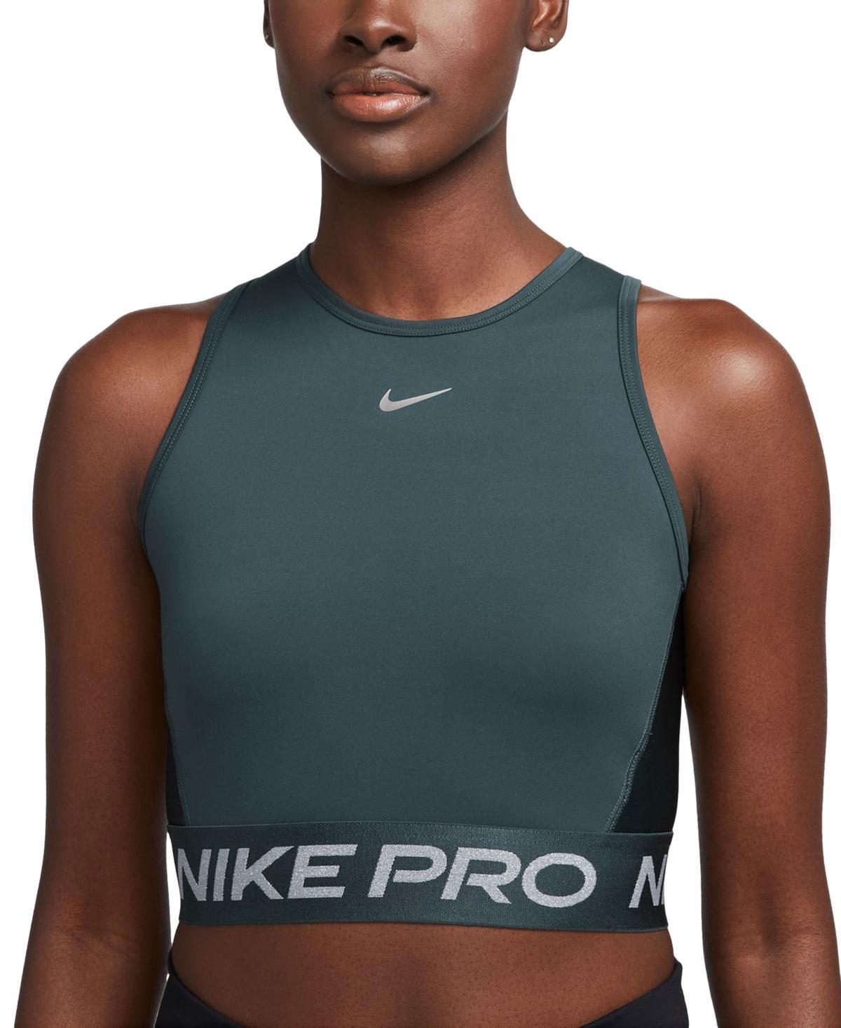 Womens Nike Pro Dri-FIT Cropped Tank Top Product Image