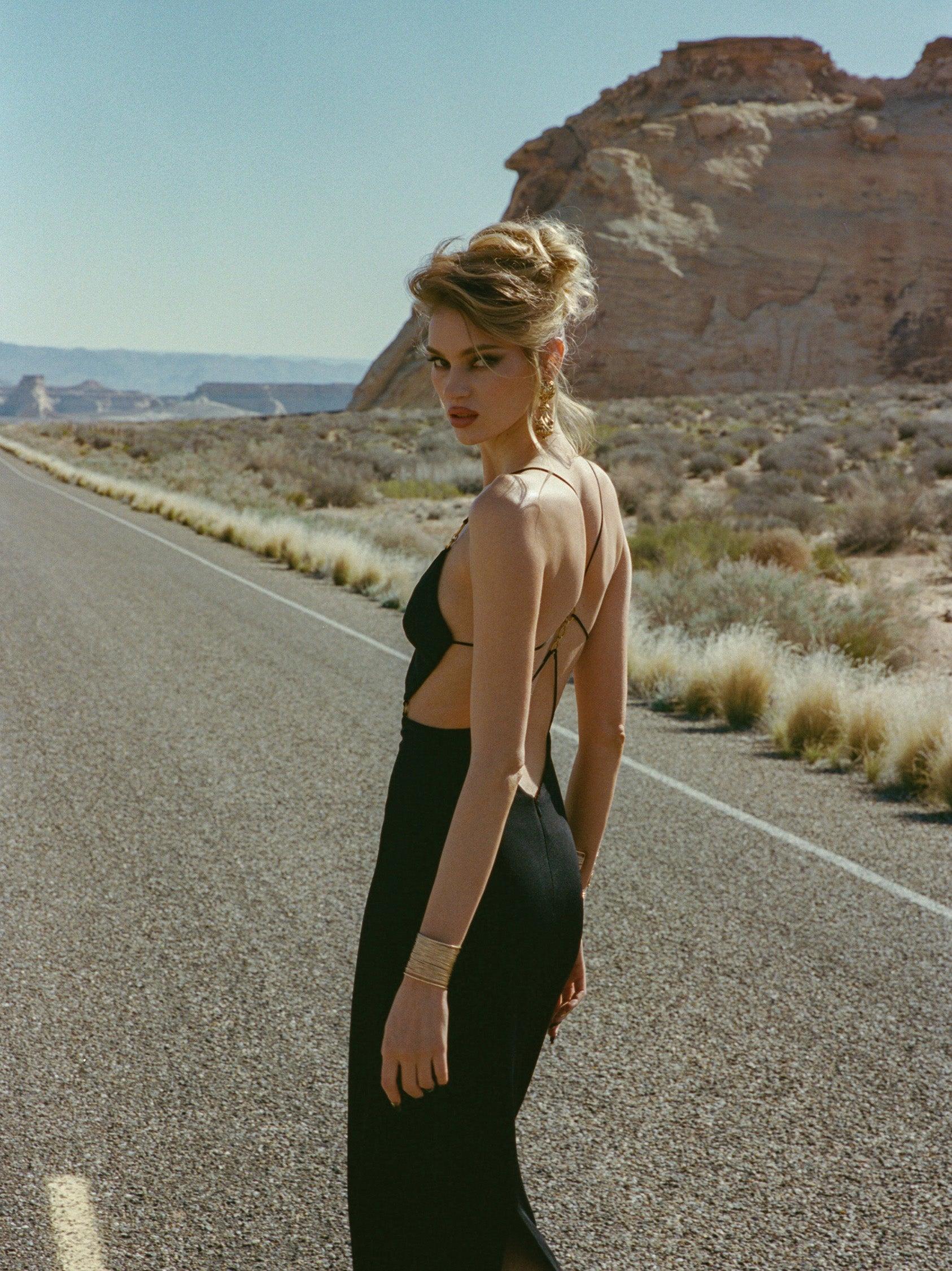 Chiara Dress (Black) Product Image