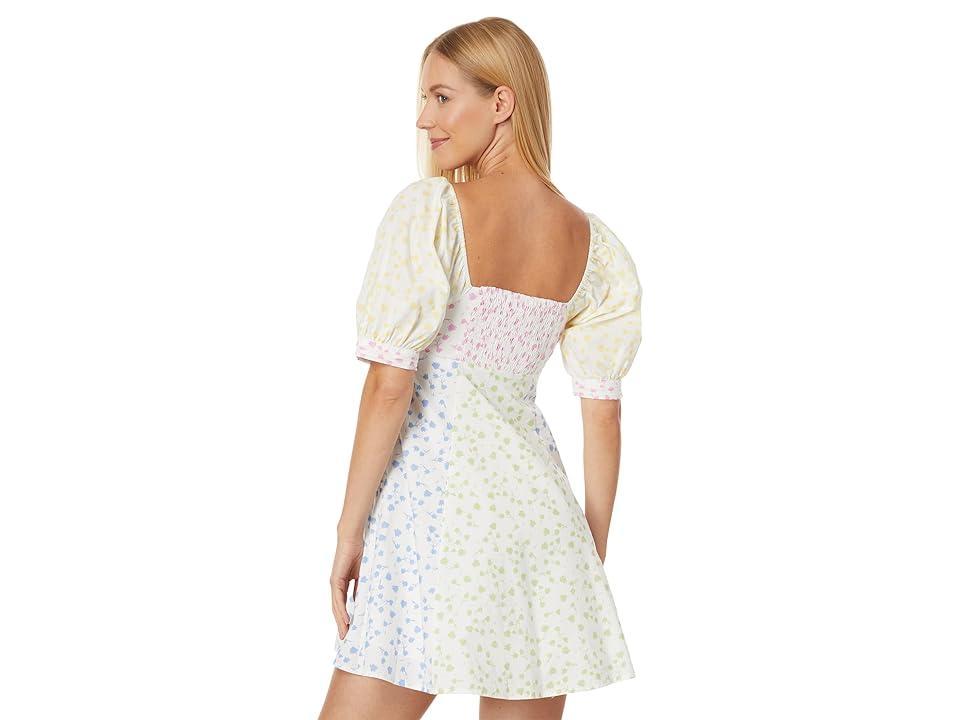 English Factory Multi Floral Print Mini Dress Women's Dress Product Image