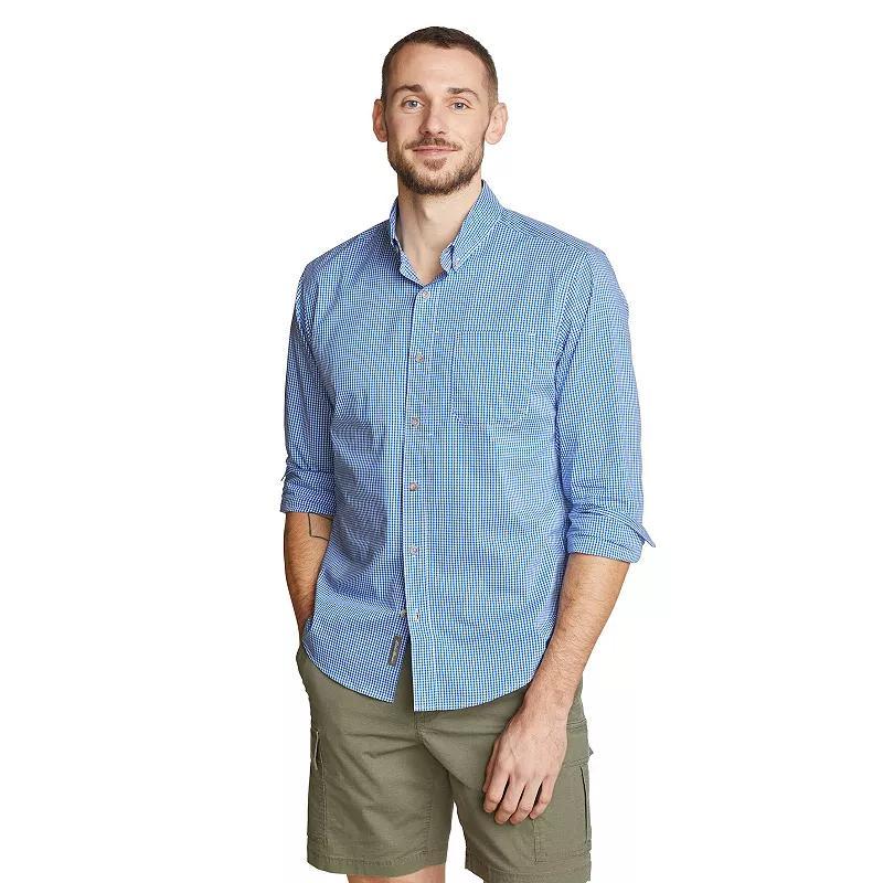 Big & Tall Eddie Bauer Long Sleeve Voyager Flex Shirt, Mens Product Image