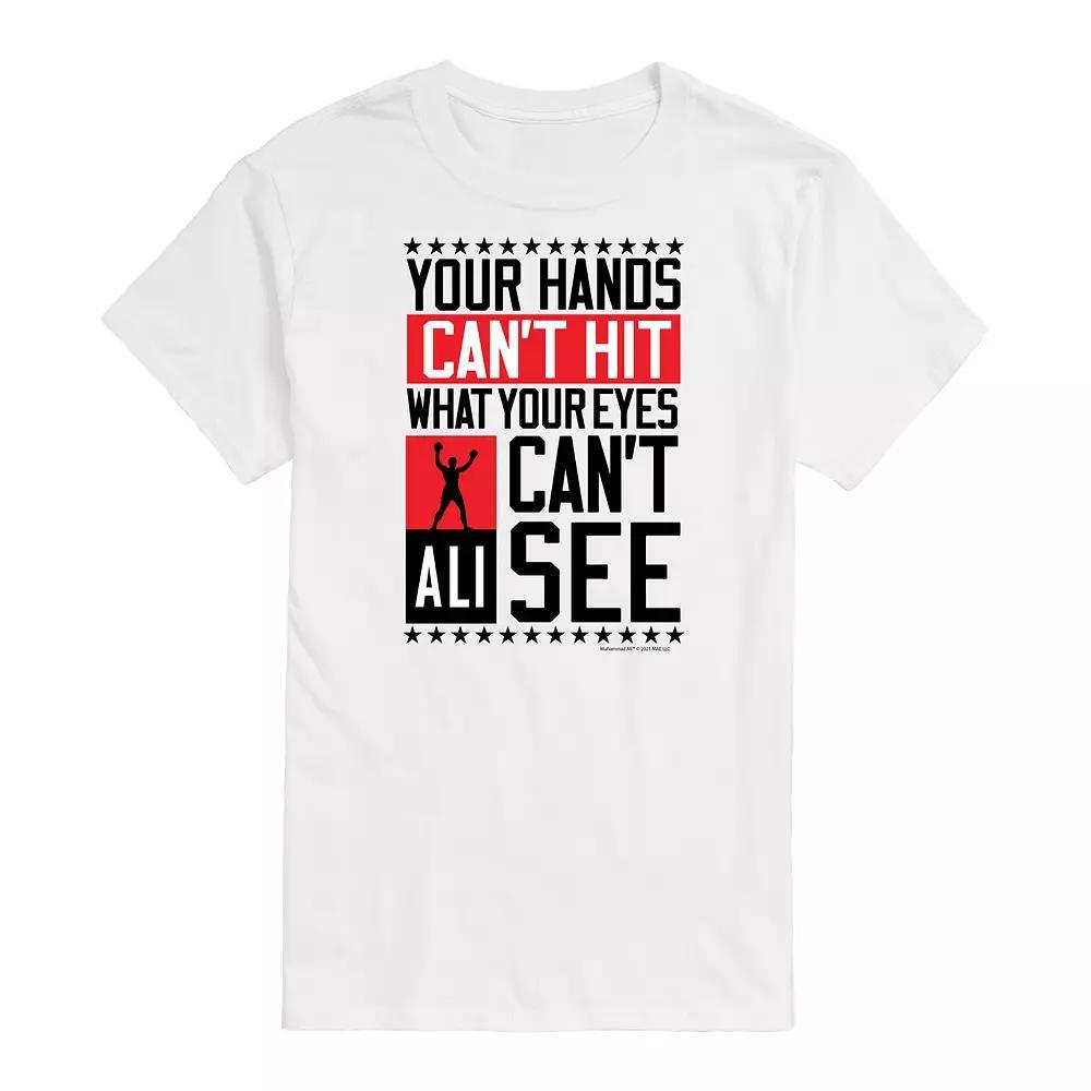 Big & Tall Muhammad Ali Cant Hit Tee, Mens Product Image