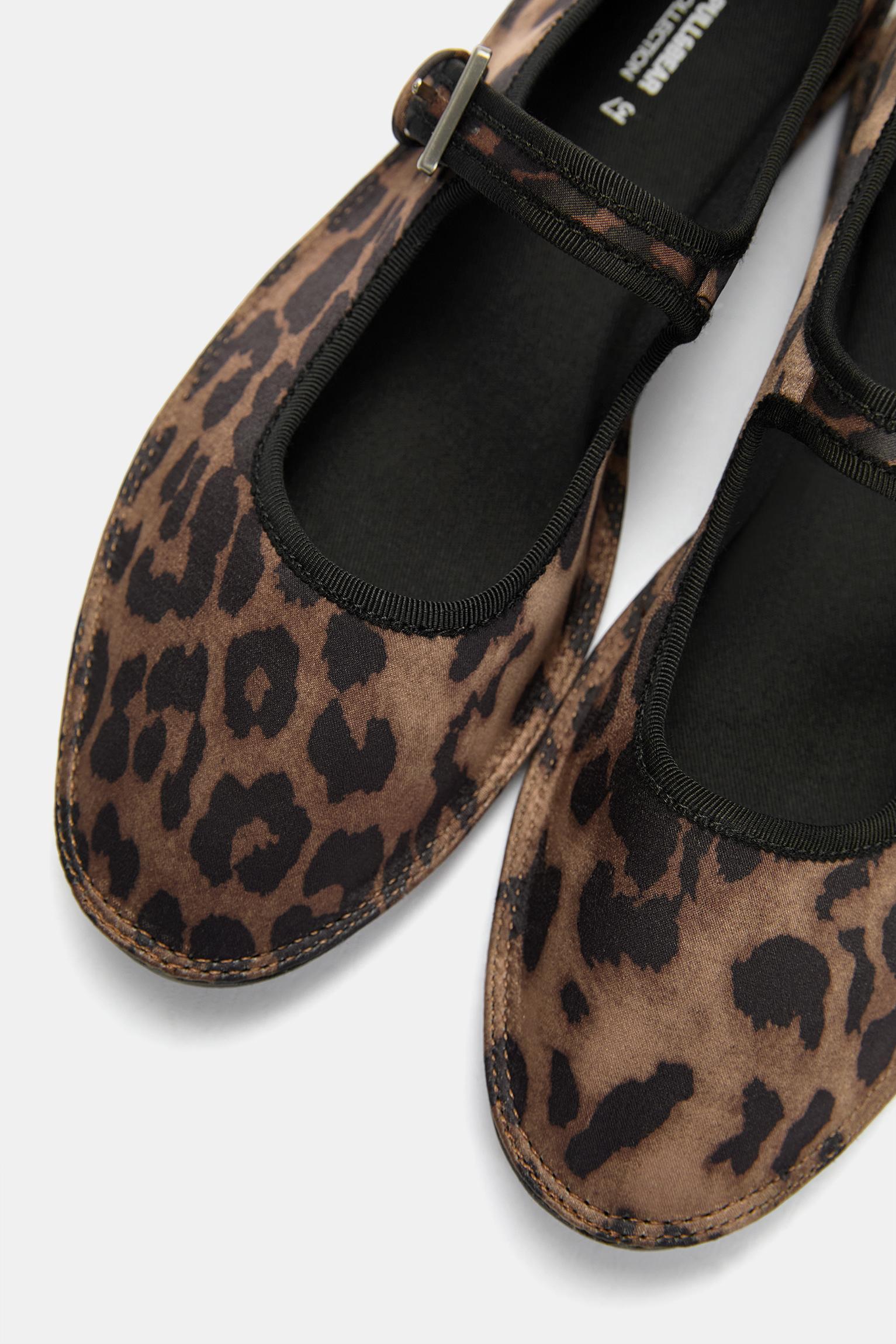 Leopard print ballerinas Product Image