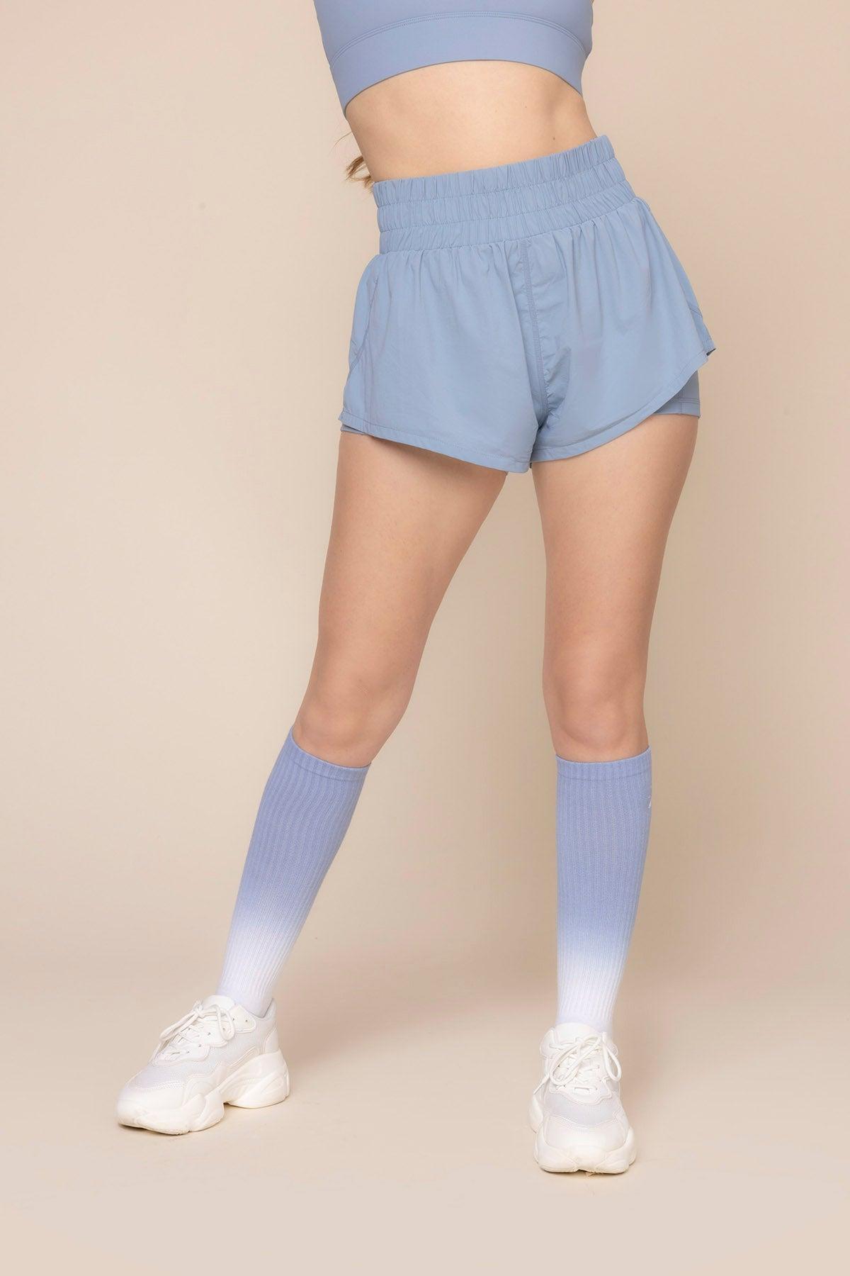 High Waisted Supershort™ - Blue Storm Product Image
