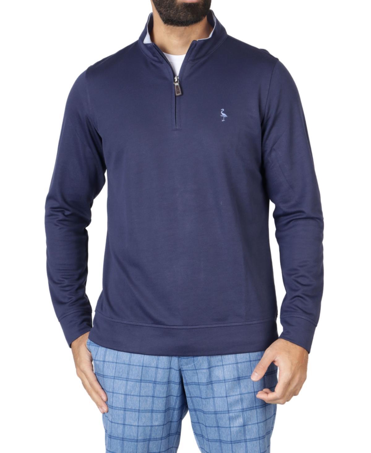 Tailorbyrd Mens Modal Q Zip Sweaters Product Image
