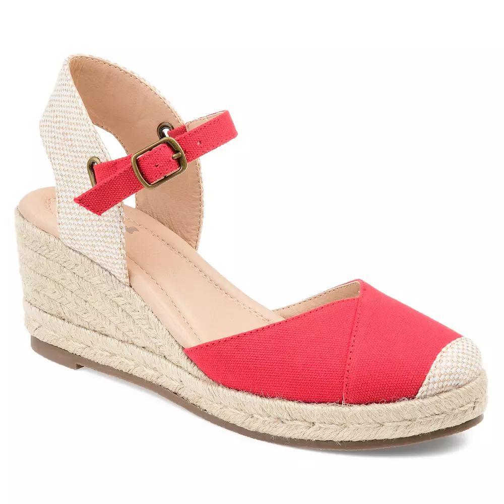 Journee Ashlyn Womens Wedges Blue Product Image