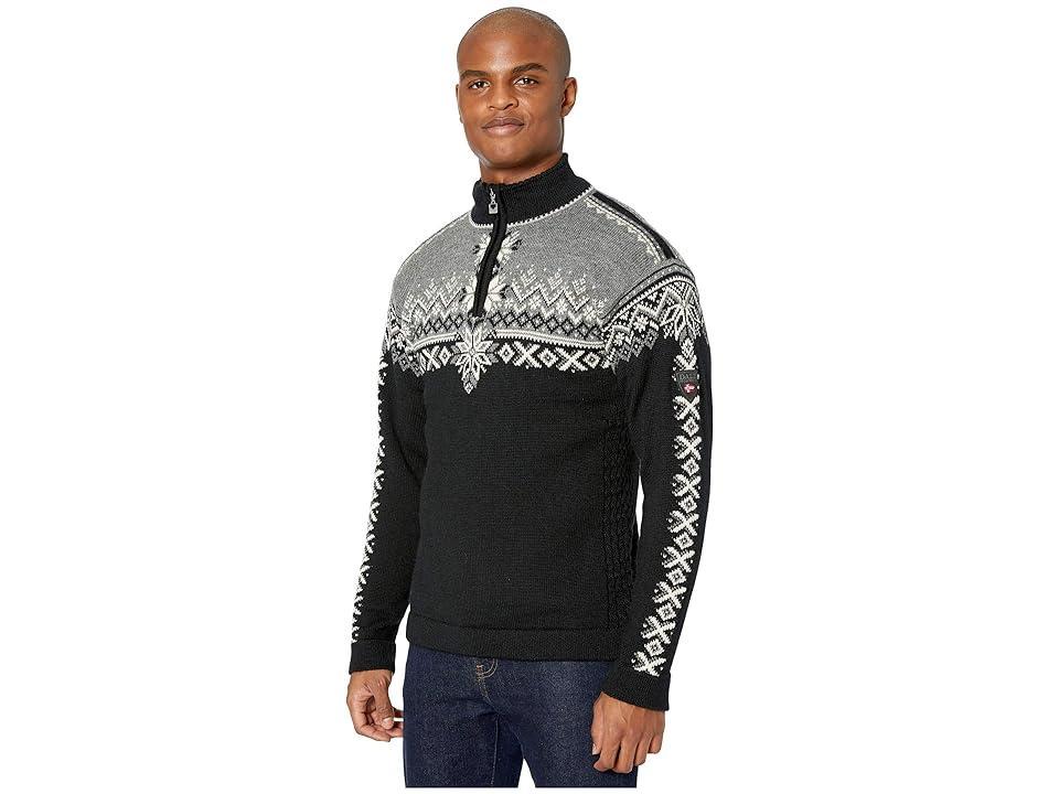 Dale of Norway 140th Anniversary Masculine Sweater Smoke/Off-White) Men's Clothing Product Image
