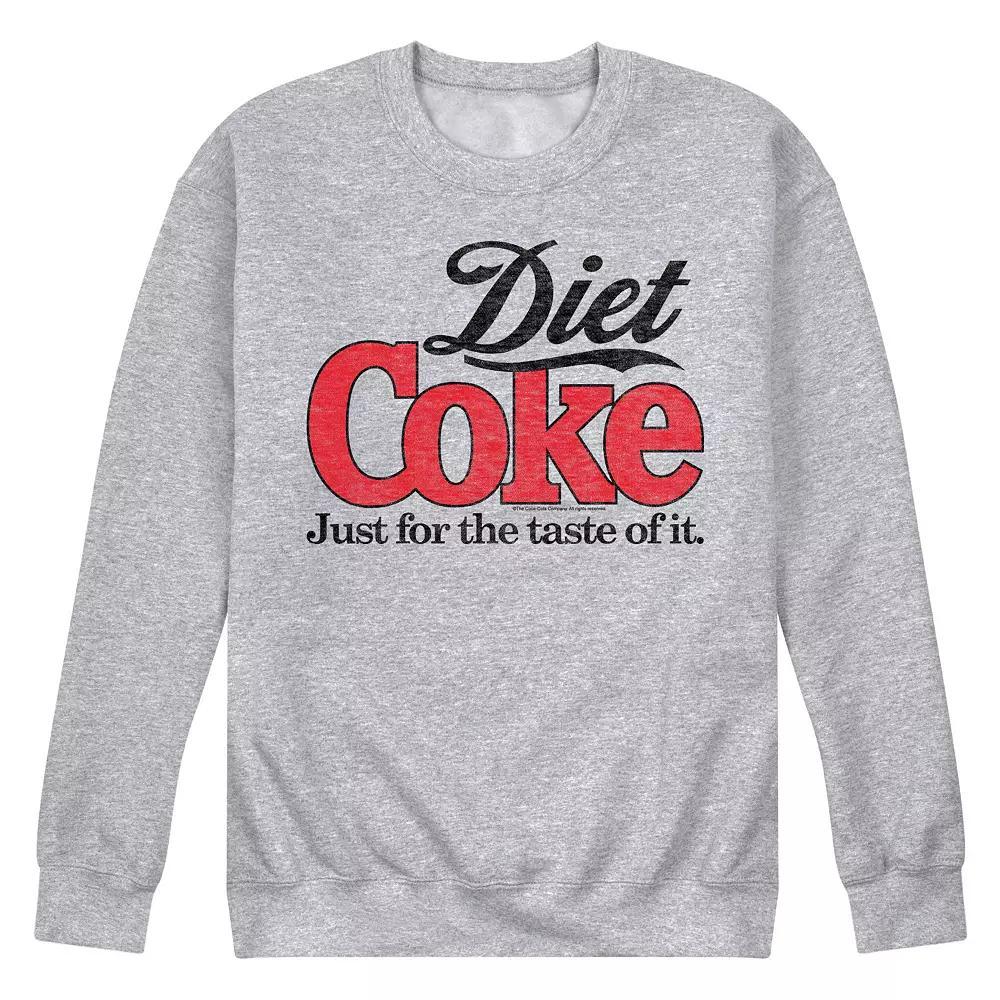 Mens Diet Coke Heart Logo Fleece Sweatshirt Product Image
