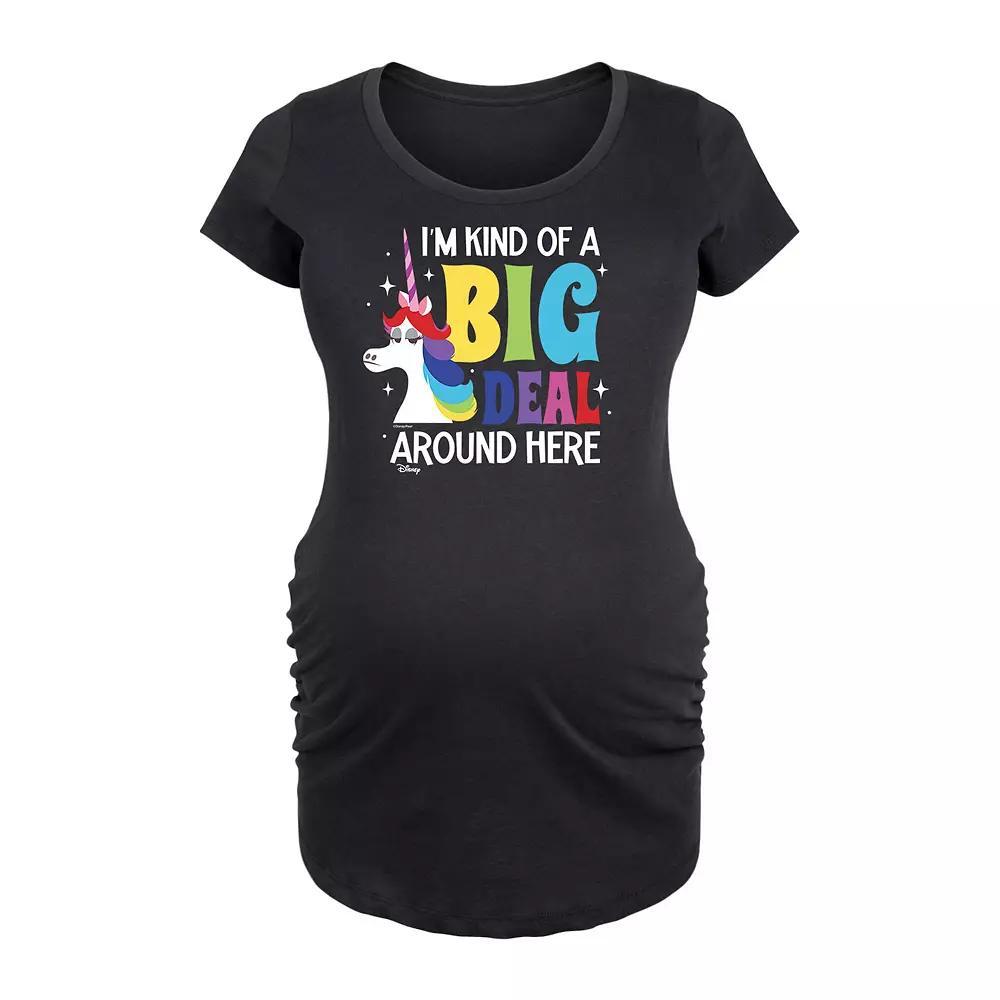 Maternity Cats Outta The Bag Graphic Tee, Womens Grey Dark Red Product Image