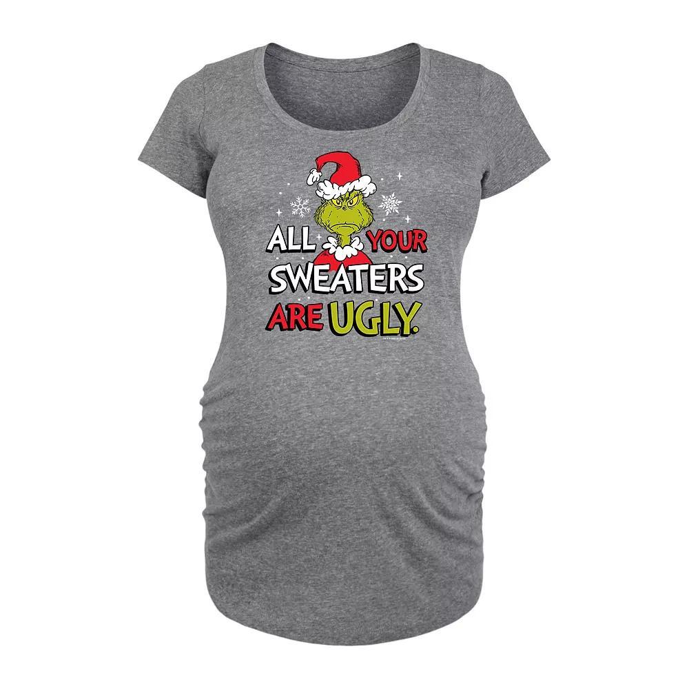 Maternity Snacks And Naps Graphic Tee, Womens Blue Product Image