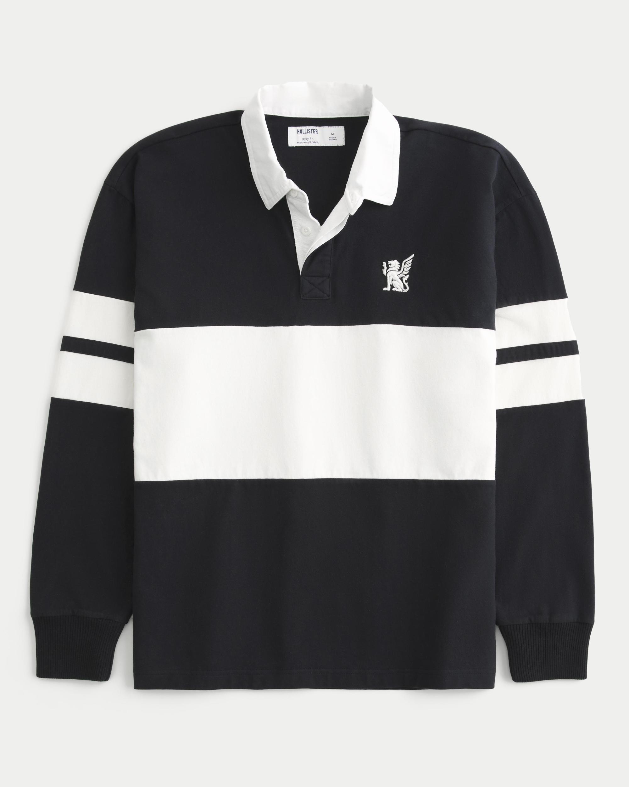 Boxy Heavyweight Rugby Polo Product Image