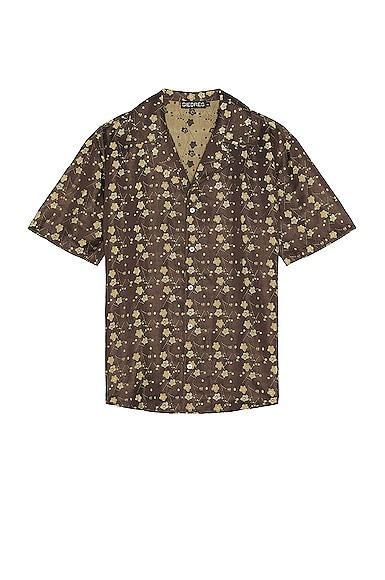 X Fwrd Resort Collar Short Sleeve Shirt Product Image
