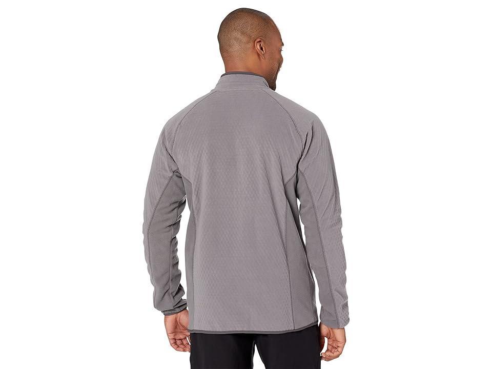 Columbia Outdoor Tracks Full Zip (City Grey/Shark) Men's Clothing Product Image