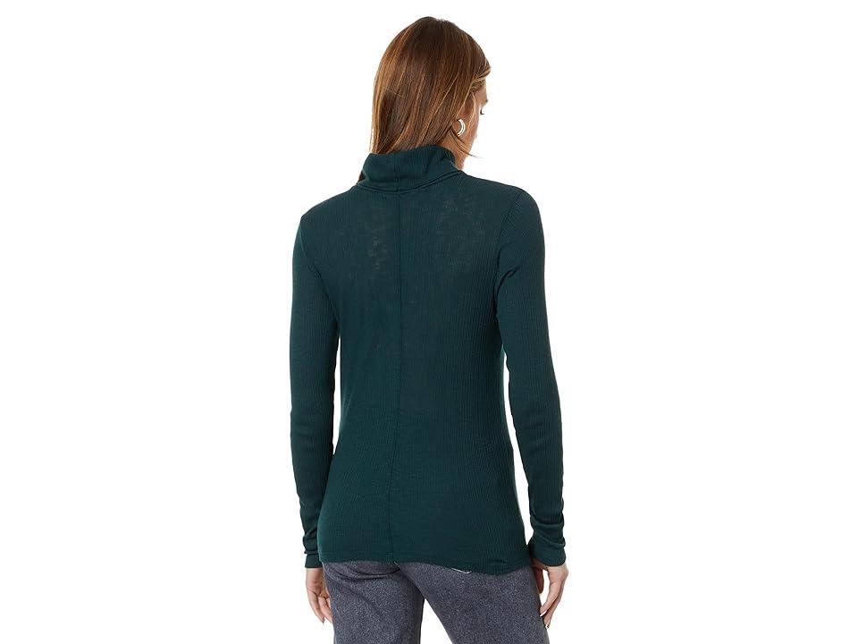 Michael Stars Bell Turtleneck (Dark Ivy) Women's Clothing Product Image