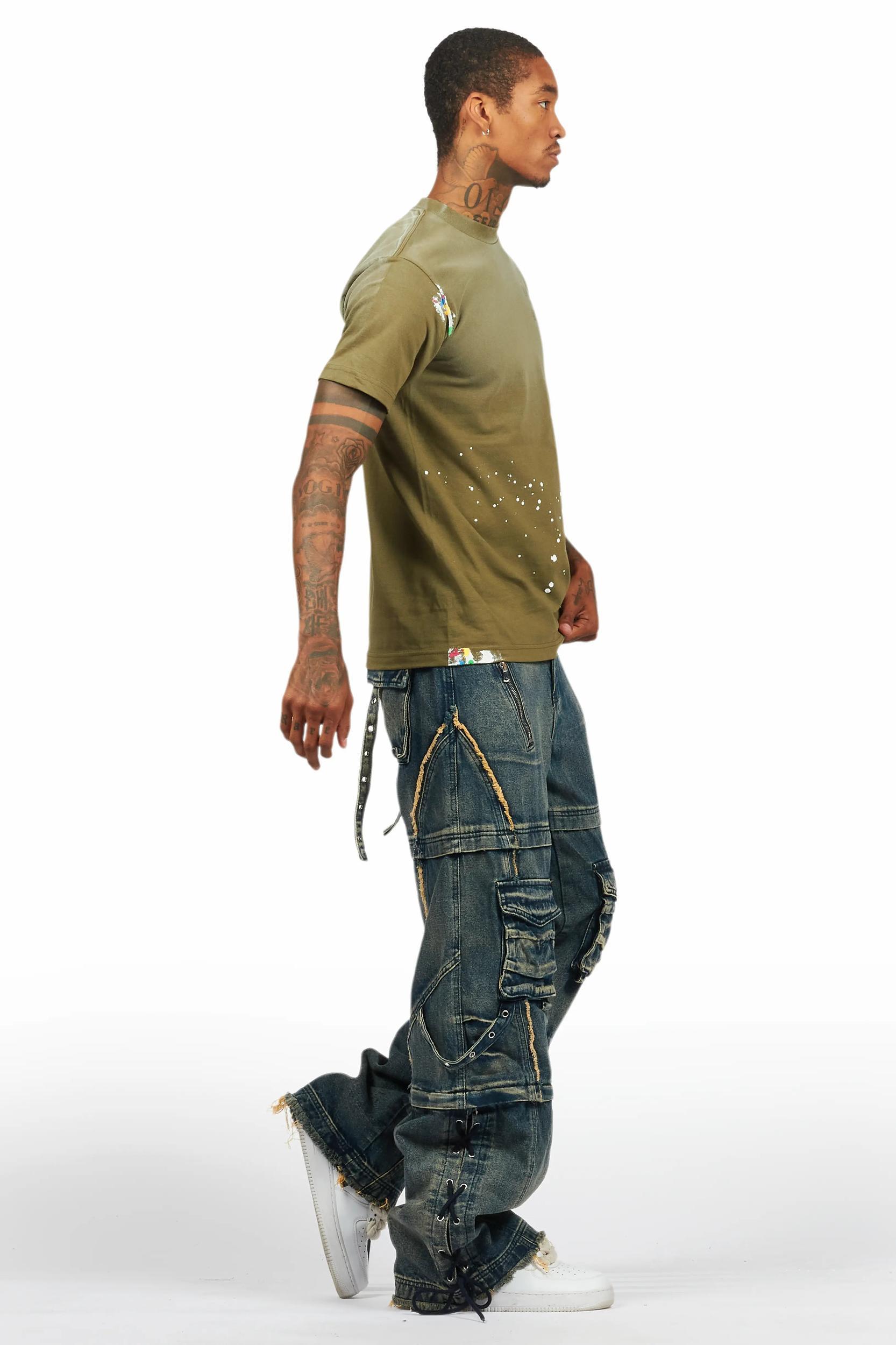 Palmer Green Graphic T-Shirt Male Product Image