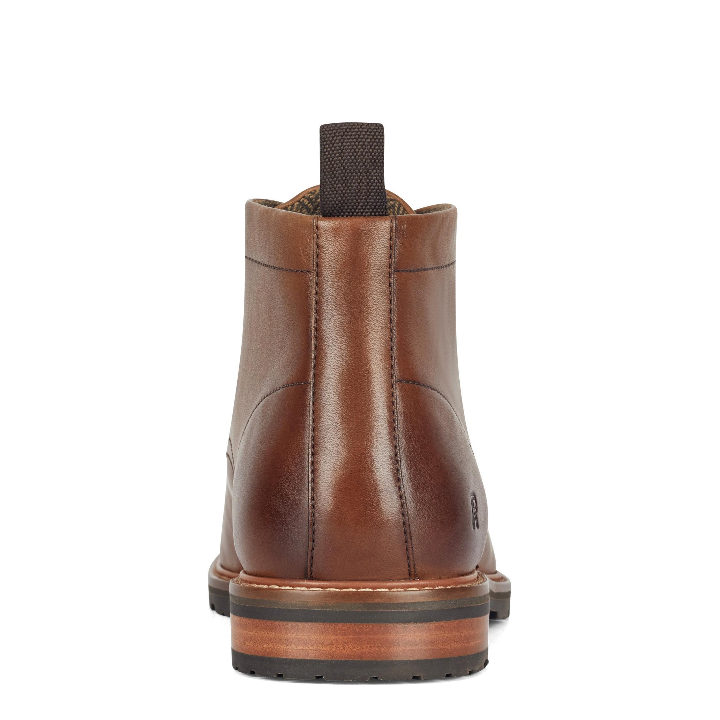 Men's Caspe Lace-up Almond Toe Casual Boots Product Image